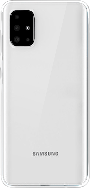 Coque Silisoft souple Transparente pour Samsung G A71 Bigben