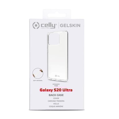 Celly GELSKIN991 funda para teléfono móvil 17,5 cm (6.9'') Transparente