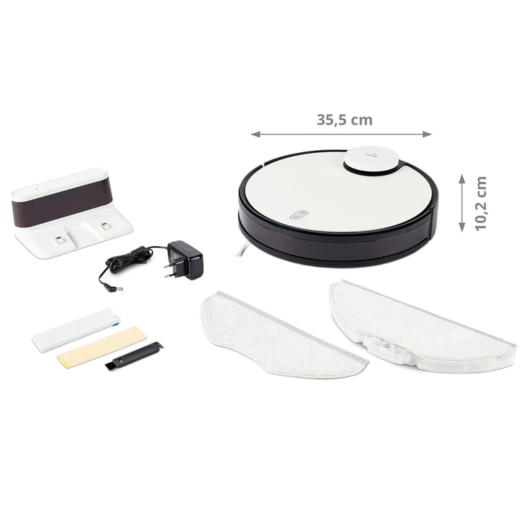 MEDION X40 SW Sin bolsa Negro, Blanco