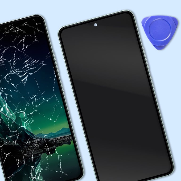 Écran LCD + Vitre Tactile pour Motorola Edge 40 Neo avec Châssis Pâle Neuf - vue 3