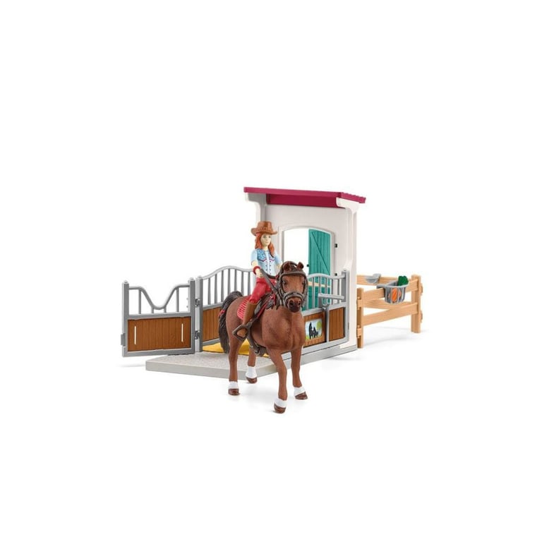 Figurine Horse Box Hannah et Cayenne Schleich 42710 Horse club dès - vue 3