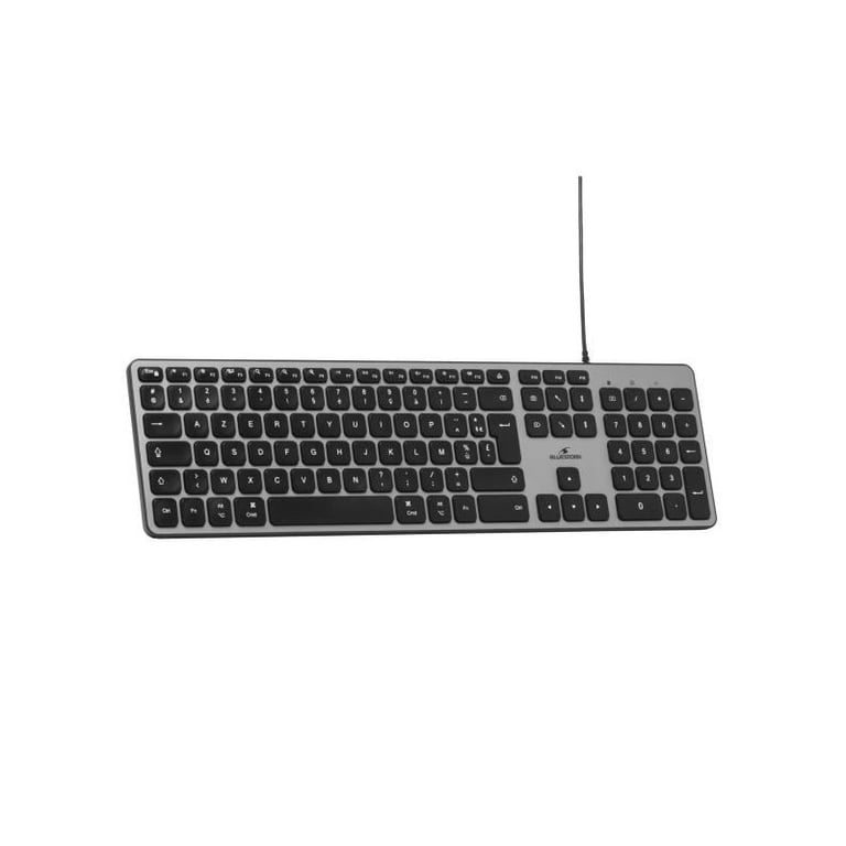 Clavier Filaire BLUESTORK KB-MAC-W/FR – AZERTY, Compatible Mac, 13 Raccourcis - vue 4