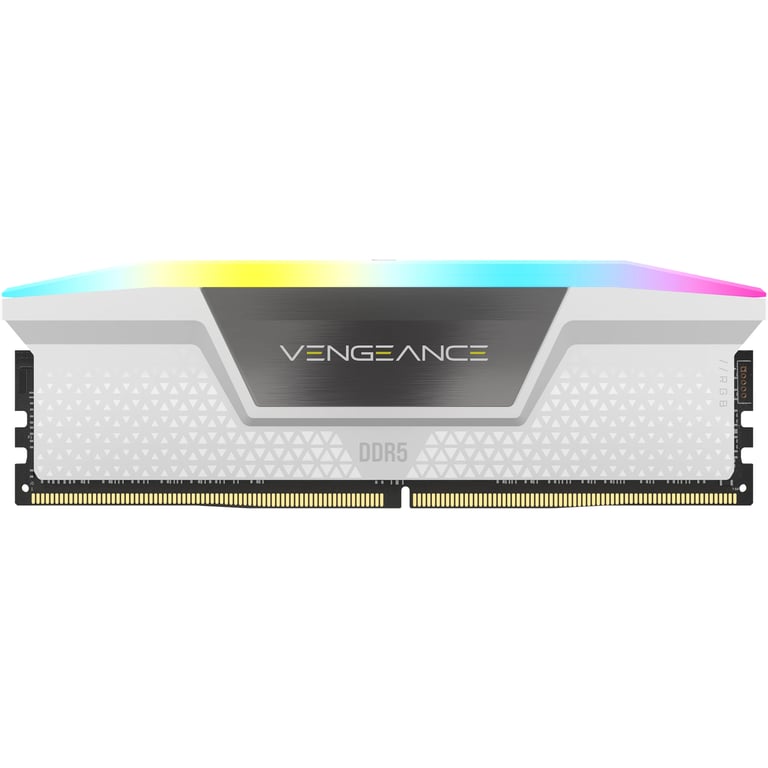 Corsair Vengeance RGB CMH32GX5M2B6400C32W module de mémoire 32 Go 2 x 16 Go DDR5 6400 MHz - Neuf