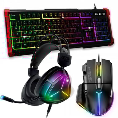 Pack Gaming Battle Royale 3 en 1 Advance GTA 240 pour XB1 X/S, PS4, PS3 et PC