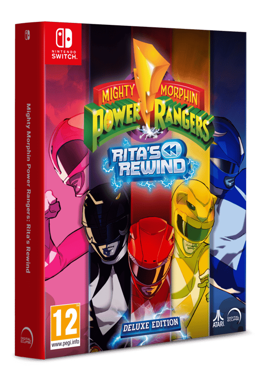Mighty Morphin Power Rangers Rita's Rewind Deluxe Edition Nintendo Switch - Neuf