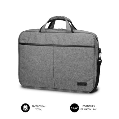 SUBBLIM Maletín Ordenador Elite Laptop Bag 15,6'' Grey