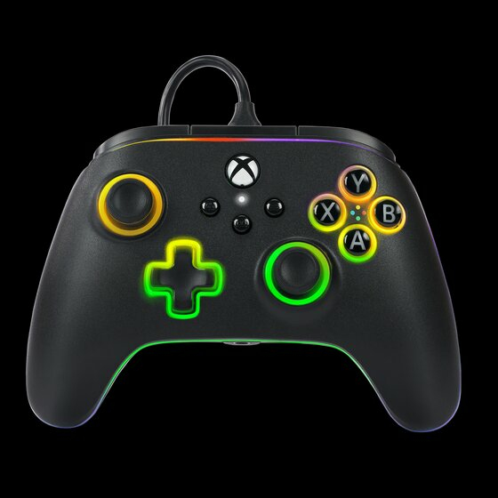 Manette filaire PowerA Lumectra pour Xbox Series X + LED REB - vue 6