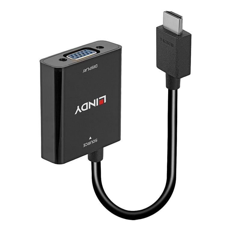Lindy Convertisseur vidéo - HDMI - DVI, DisplayPort, VGA