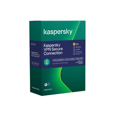Kaspersky VPN Secure connection 5 Postes/1 An
