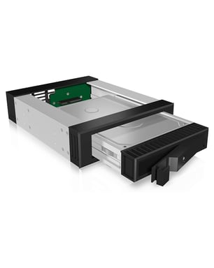 ICY BOX IB-129SSK-B 13,3 cm (5.25'') Panneau de façade Noir