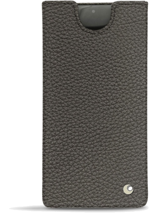 Pochette cuir Samsung Galaxy Note10+ - PochetteGris