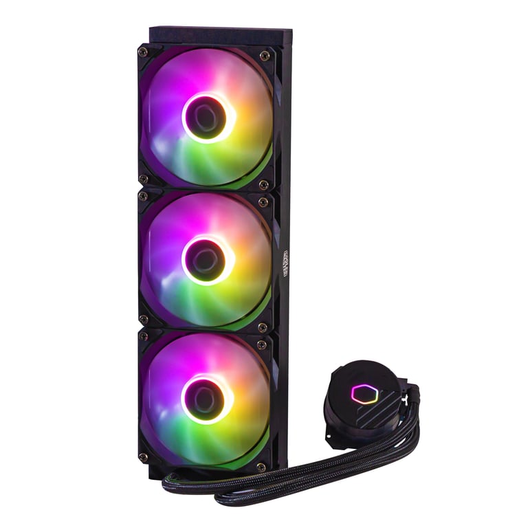 Cooler Master MasterLiquid 360L Core ARGB Processeur Kit de refroidissement du liquide 12 cm Noir - Neuf