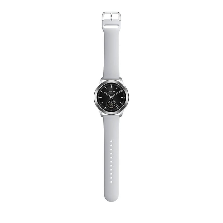 Xiaomi Watch S3 3,63 cm (1.43 ) AMOLED 47 mm Numérique 466 x 466 pixels Écran tactile Argent GPS (satellite) - Neuf