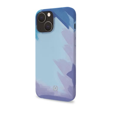 Celly WATERCOLOR iPhone 13 funda para teléfono móvil 15,5 cm (6.1'') Azul