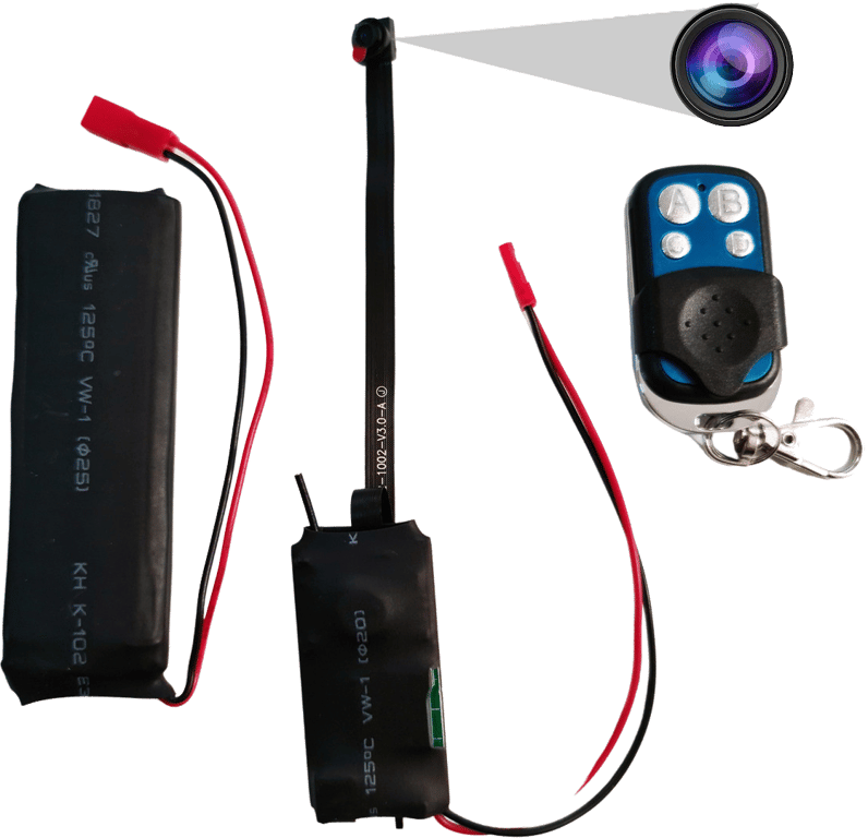 Mini caméra espion FULL HD 1080P télécommandée Détecteur de mouvement Plastique YONIS