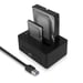 ACT AC1504 base de conexión para disco duro USB 3.2 Gen 1 (3.1 Gen 1) Type-B Negro