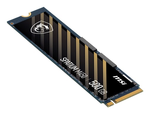 MSI Spatium M450 PCIe 4.0 NVMe M.2 500GB V1 PCI Express 4.0 3D NAND