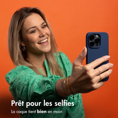 imoshion Coque Couleur pour Apple iPhone 14 Pro - Bleu foncé