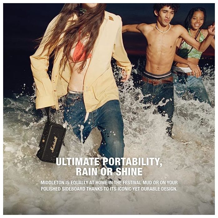 Enceinte Bluetooth Portable Middleton Marshall - vue 7