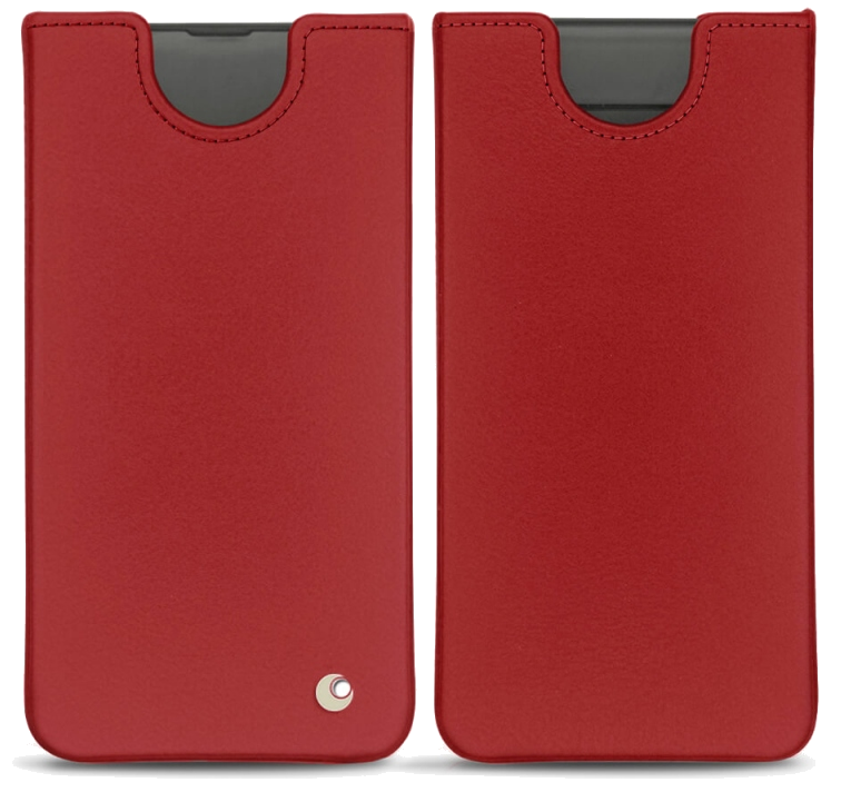 Pochette cuir Samsung Galaxy S10 - PochetteRouge