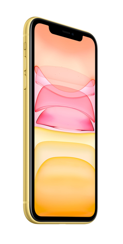 Apple iPhone 11 128 Go Jaune - vue 2