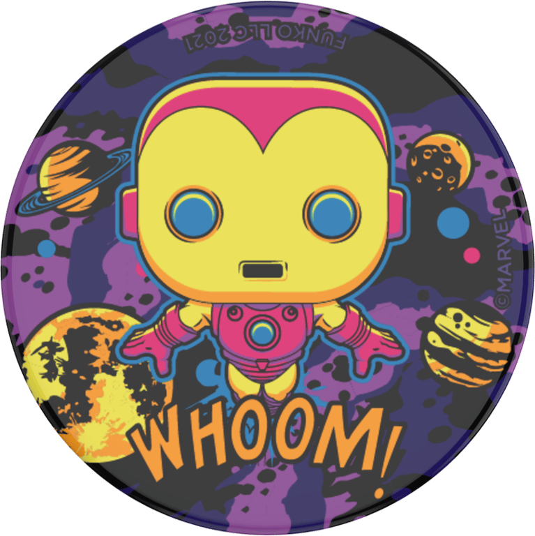 PopSockets Grip IRON MAN FUNKO colourful