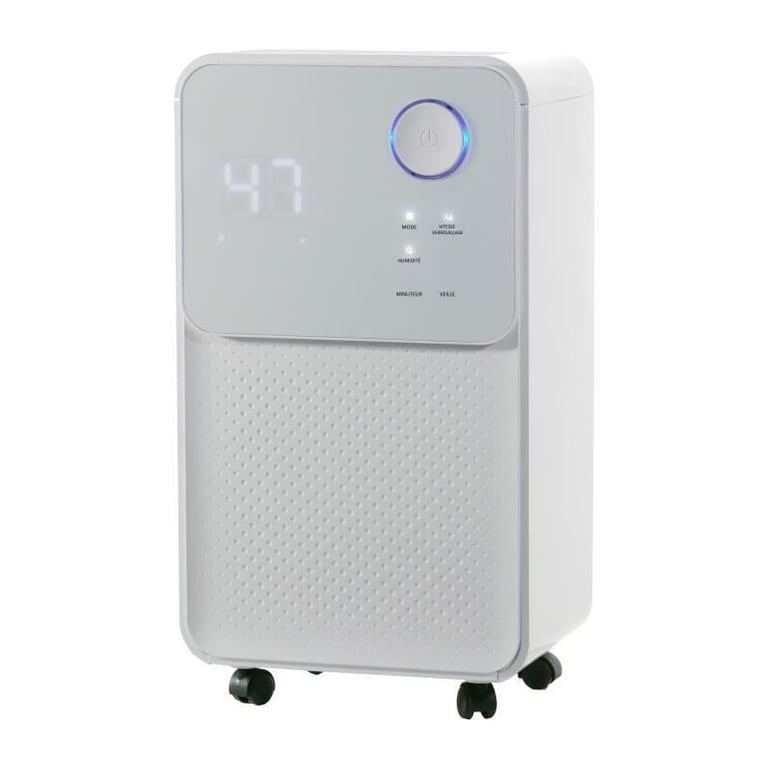 OCEANIC Pack de 2 Déshumidificateurs d'air électrique Extraction 12 litresjour Séchage du linge Drainage continu - vue 4