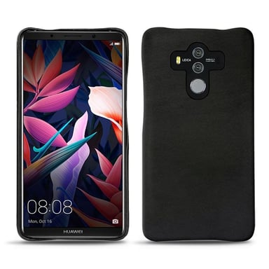 Coque cuir Huawei Mate 10 Pro -  - Noir - Cuir lisse premium