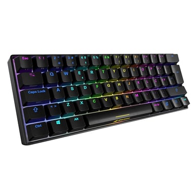 Sharkoon SGK50 S4 teclado Juego USB QWERTY Italiano Negro