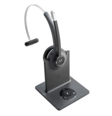 Cisco 561 Auricular inalámbrico de sobremesa/centro de llamadas USB tipo A Bluetooth Negro, Gris
