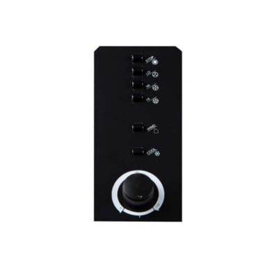 Enfriador de aire 67 cm 70 W Blanco y negro