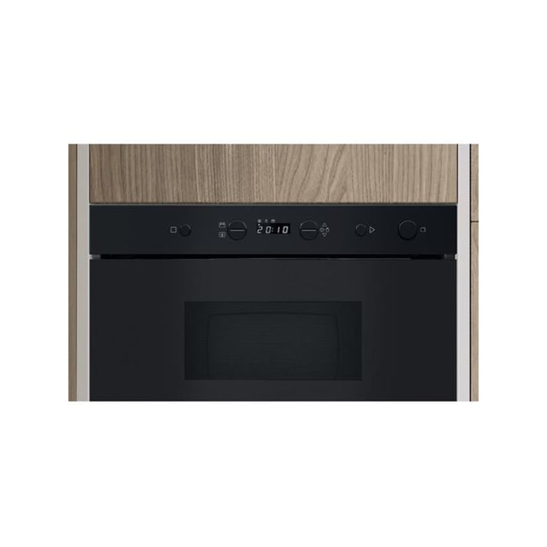 Micro-ondes encastrable, noir, solo, 22 L, plateau 25 cm, décongélation INDESIT - IMK11B - Neuf