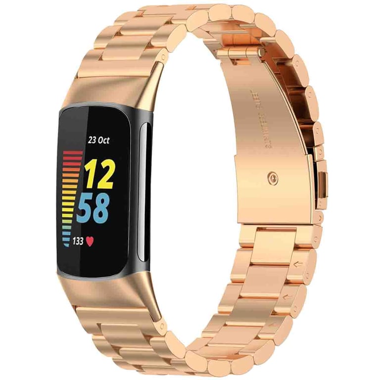 Bracelet Fitbit Charge 5  - Doré - vue 4