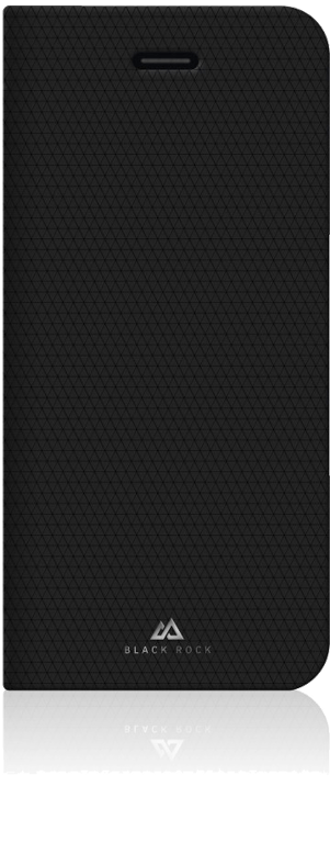 Etui Portefeuille Material Pure pour Apple iPhone 6S/7/8 Plus, Noir