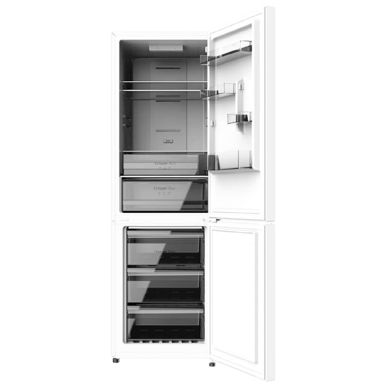 Cecotec Réfrigérateur Combiné 2 Portes Bolero CoolMarket Combi 322 E. 322 Hauteur 185 cm et Largeur 60 cm Basse Consommation Système Air Flow Total No Frost et 2 Tiroirs. - vue 3