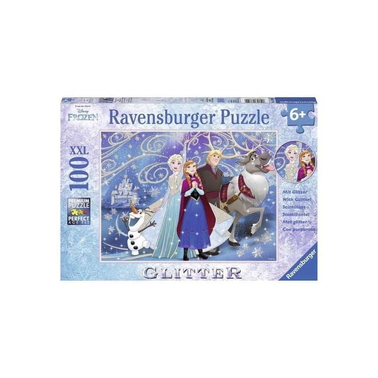 Ravensburger Puzzle La Reine des Neiges XXL scintillant 300 pièces 49 x 36 cm Noir