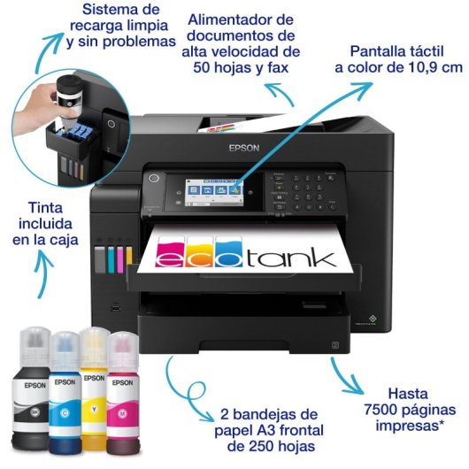 Imprimante jet d'encre EcoTank ET 16605 - vue 4