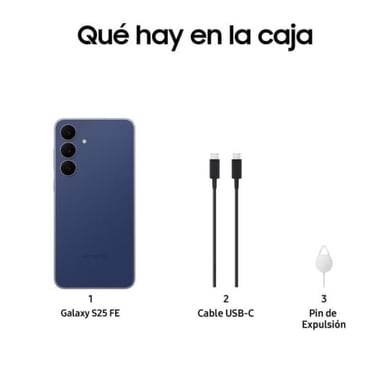 Samsung Galaxy S25 FE 5G 17 cm (6.7'') SIM doble USB Tipo C 8 GB 256 GB 4900 mAh Marina