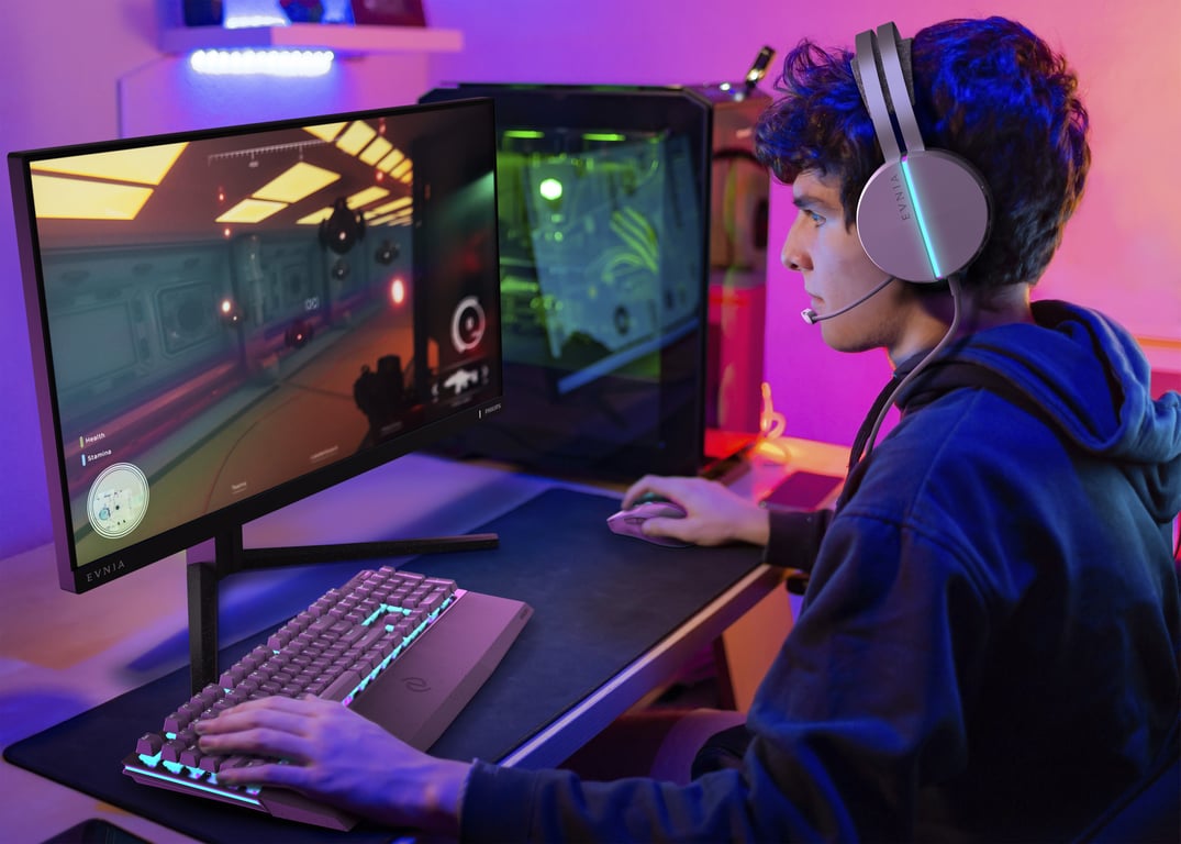 Philips Evnia 27M2N3200A00 LED display 68 6 cm 27 1920 x 1080 pixels Full HD LCD Neuf - vue 3