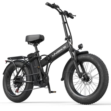 Bicicleta eléctrica plegable Unibike F1 PRO, batería extraíble de 48 V y 15 Ah