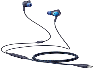 Kit piéton Filaire USB C avec ANCNoir Samsung