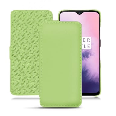 Funda de piel OnePlus 7 - Solapa horizontal - Negro - Piel lisa