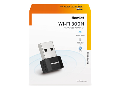 Hamlet HNWU300NN carte réseau WLAN 300 Mbit/ Neuf - vue 2