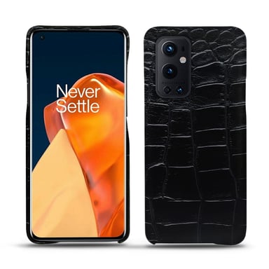 Coque cuir OnePlus 9 Pro -  - Noir - Cuir Abaca