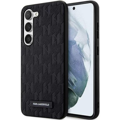 Funda Karl Lagerfeld Saffiano Mono Logo para Samsung S23, negra