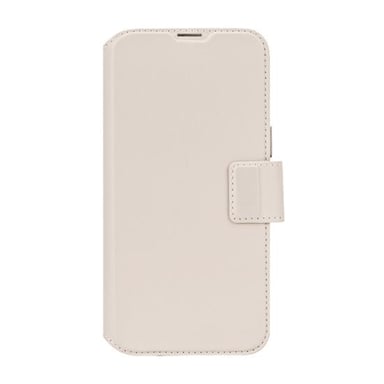Étui pour iPhone 16 Pro Folio MagSafe avec Porte-cartes et Coque Détachable Beige