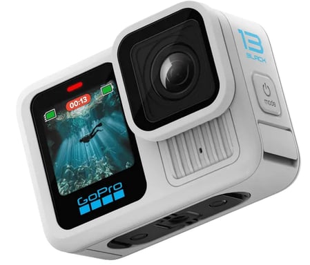 GoPro HERO13 Black Blanc Polaire Ultra HD (5,3K) - WiFi - Bluetooth - GPS