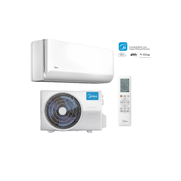 Climatiseur Midea breezeleSS e 12000 BTU wifi intégré not specified Neuf
