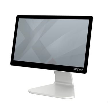 Approx APPTPV05WH+G8-256 terminal de paiement J4125 2 GHz 39,6 cm (15.6'') 1920 x 1080 pixels Écran tactile Blanc