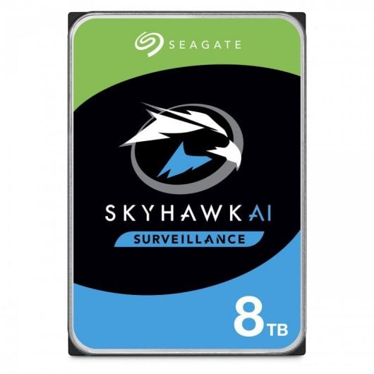 Seagate Surveillance Hdd Skyhawk Ai Disque Dur 8 To 7200 Tr/Min 256 Mo 3.5 Série Ata III